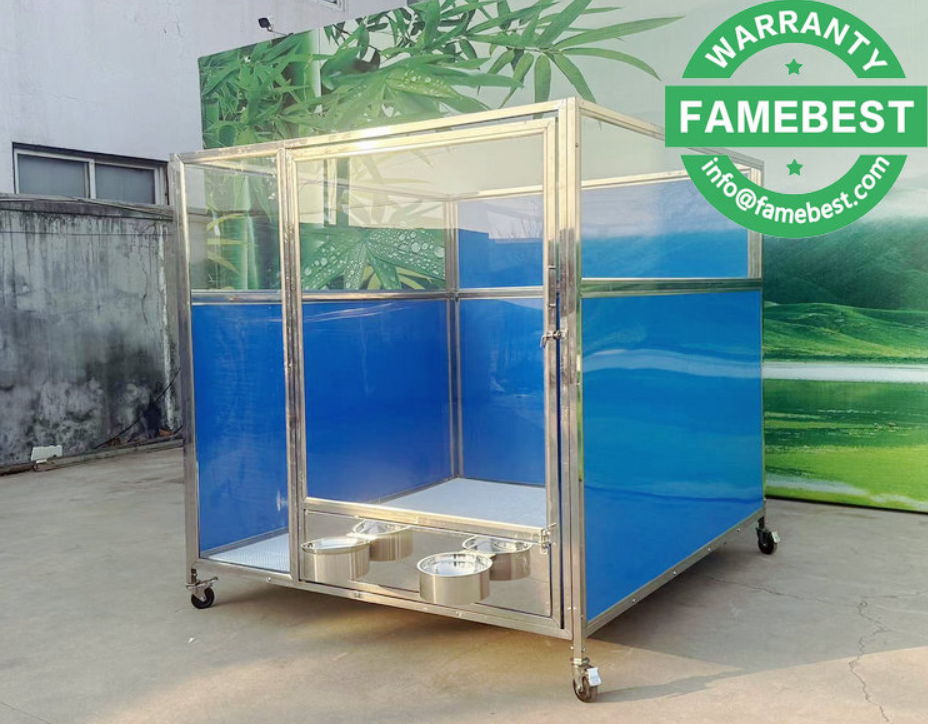 Premium Stainless Steel Dog Kennels