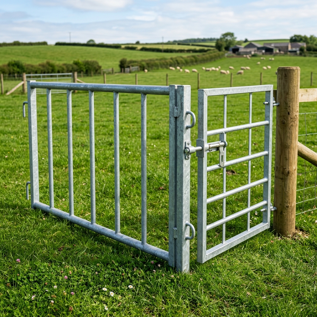 Galvanized Sheep Hurdles & Farm Gates